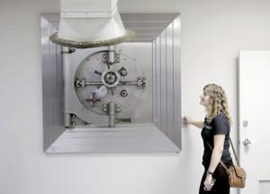 See inside the underground bank below popular Tulsa restaurant The Vault