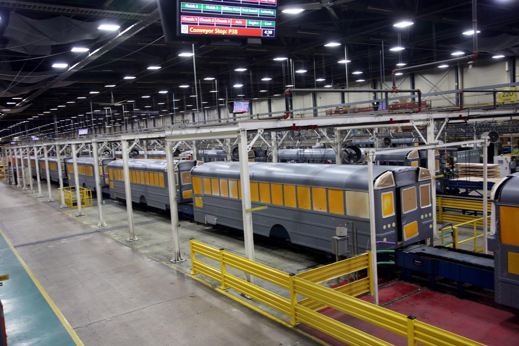 Gallery IC Bus of Oklahoma plant in Tulsa Local