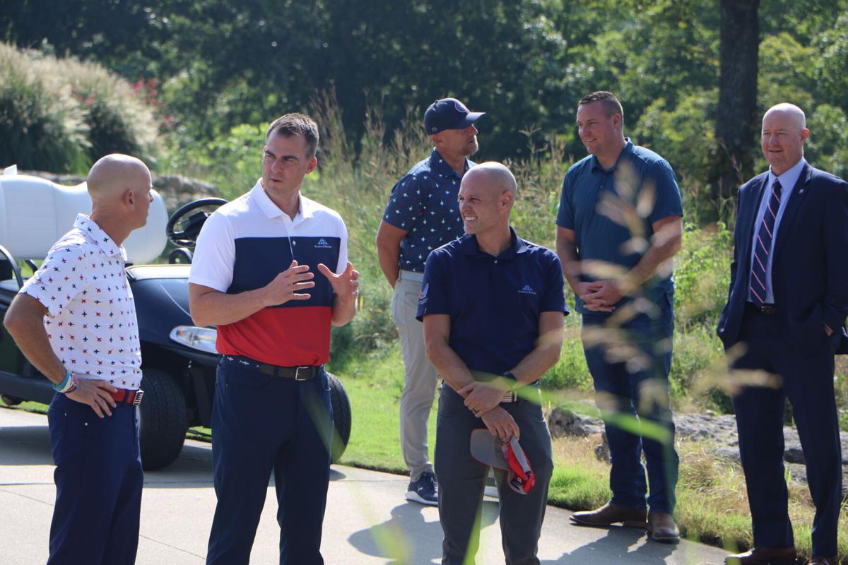 Gov Stitt Kicks Off Patriot Golf Day Weekend With Ceremonial Tee Shot Benefiting Folds Of Honor News Tulsaworld Com