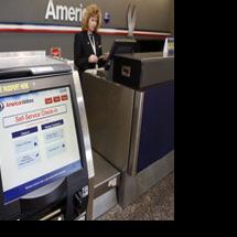 Airlines' self-service check-in kiosks save time