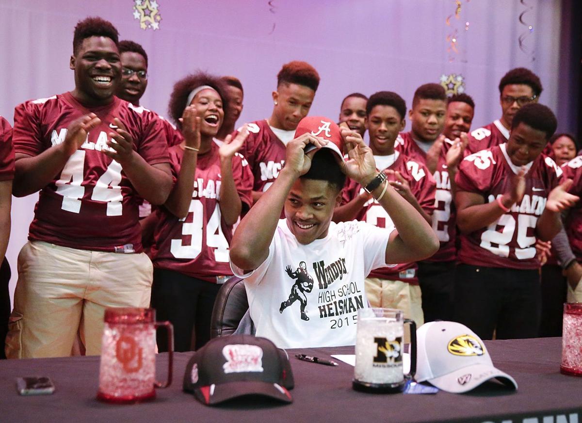 Alabamas Josh Jacobs A Mclain Graduate Wants To Prove To