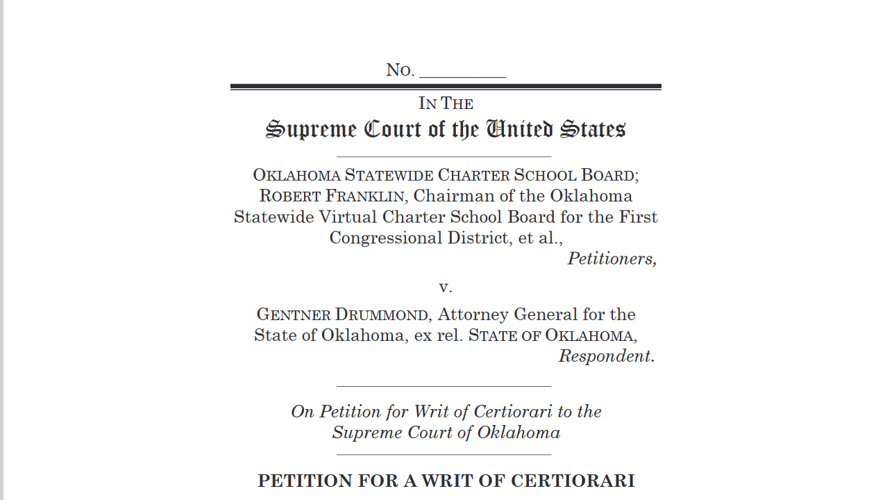 SCOTUS filing by Statewide Charter School Board