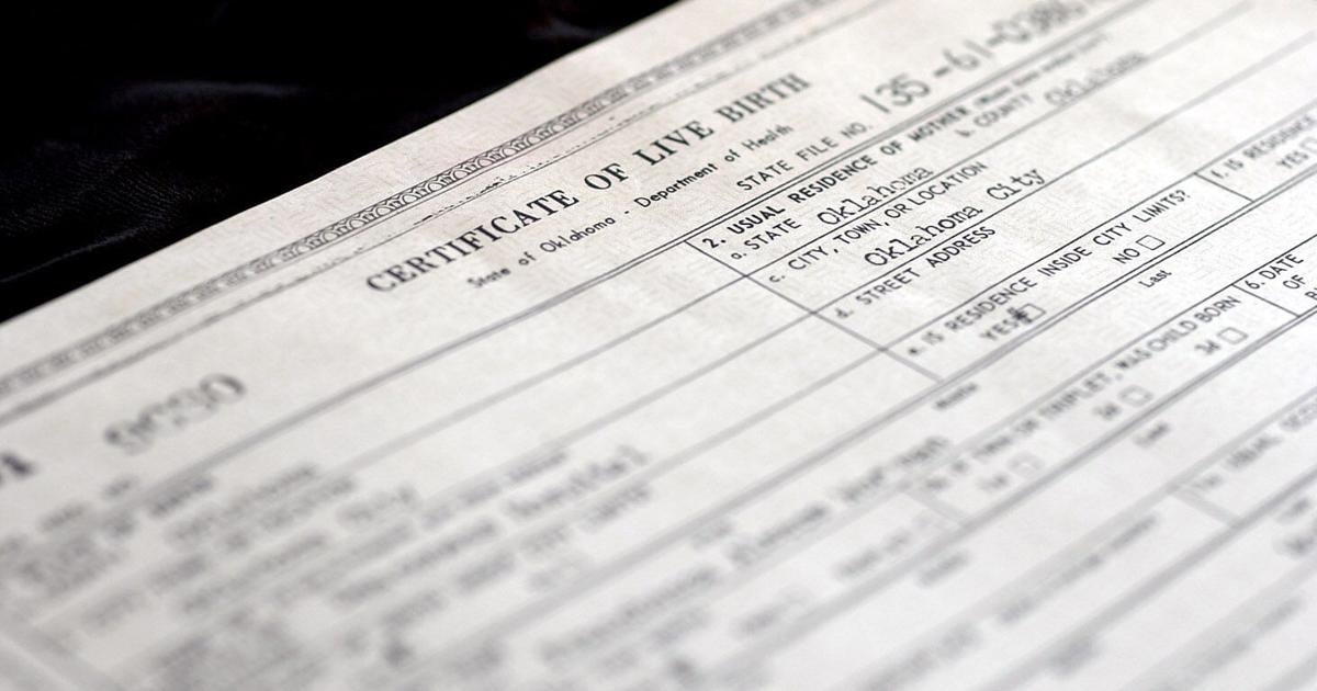 Transgender residents sue Oklahoma over birth certificate policy - Tulsa World
