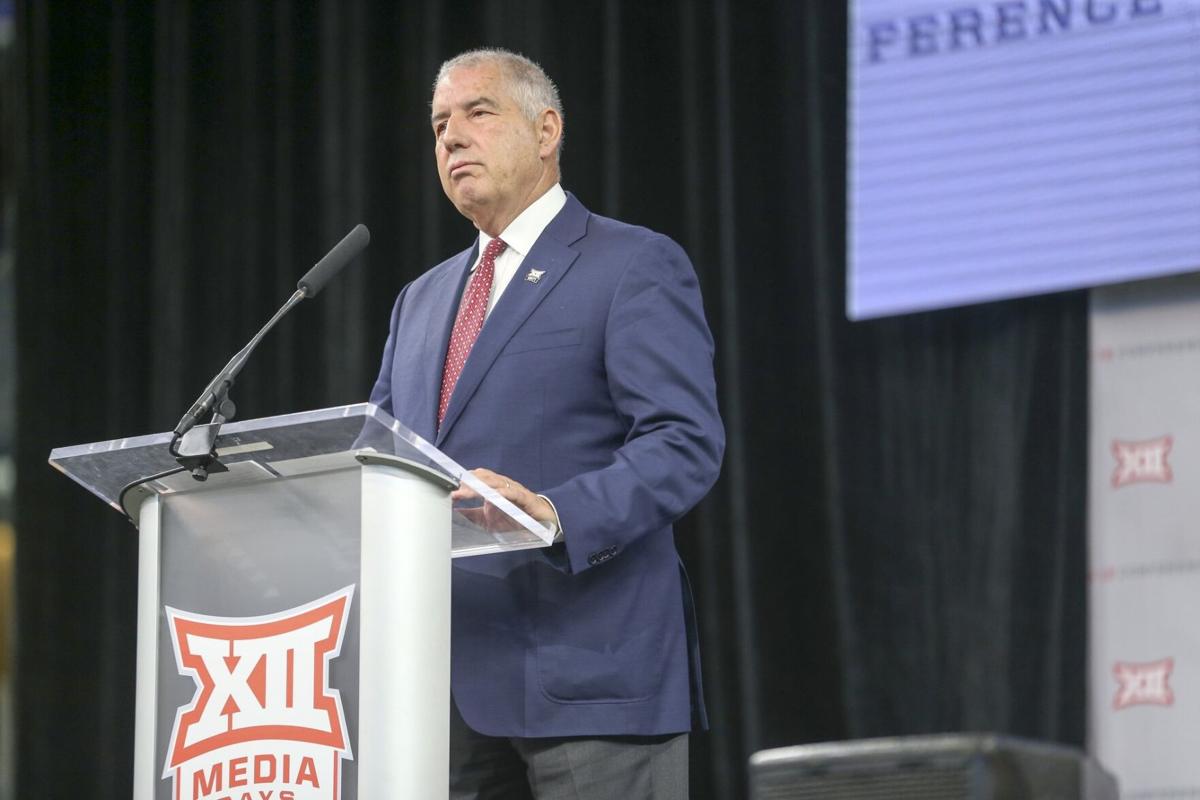 Big 12 Media Days, Bowlsby on kickoff times (copy)