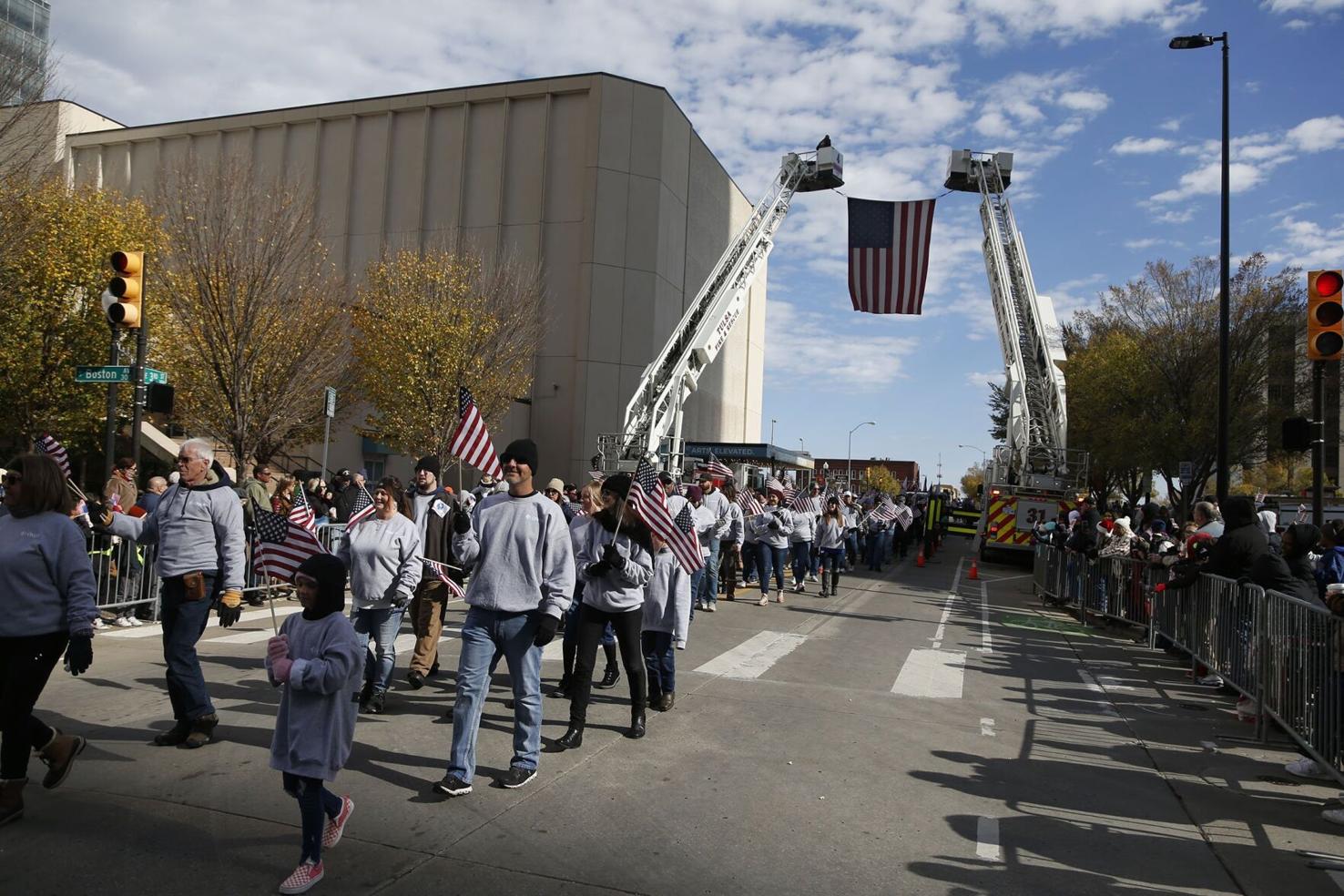Photos 2022 Veterans Day Parade in downtown Tulsa