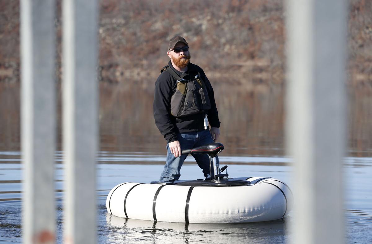 John Klein Goboat Hoping To Hook The One Person Watercraft Market Local News Tulsaworld Com