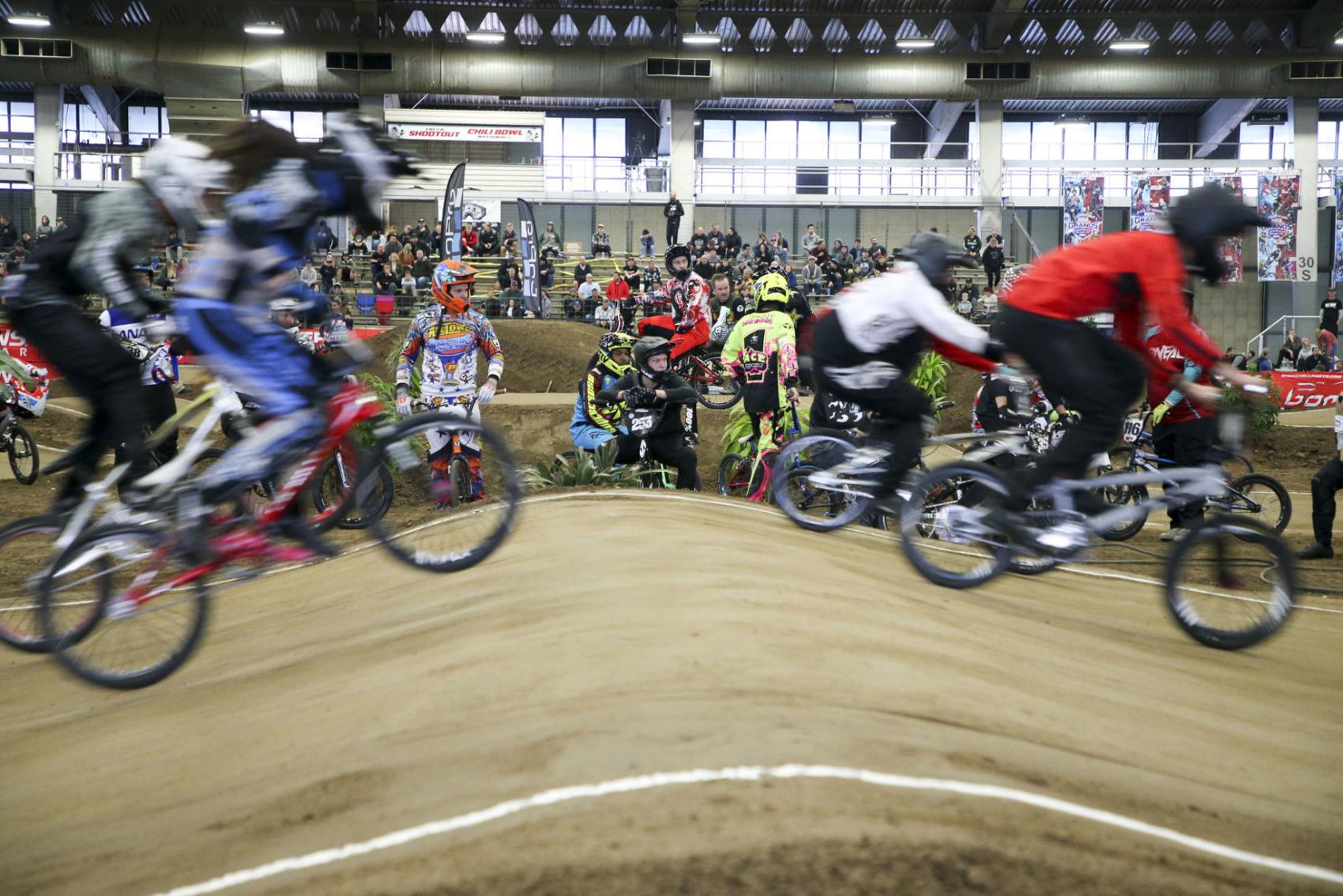 Gallery BMX Racing practice runs at the Expo Square in Tulsa Photo