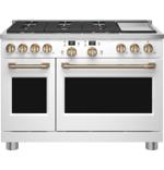 appliances - CAFÉ 48” Dual Fuel Commercial Style Range