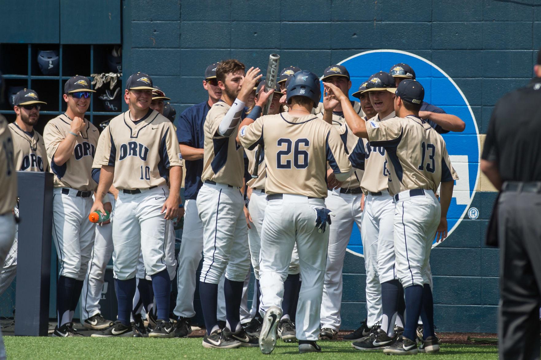 Gallery ORU baseball vs Omaha in the Summit League tournament