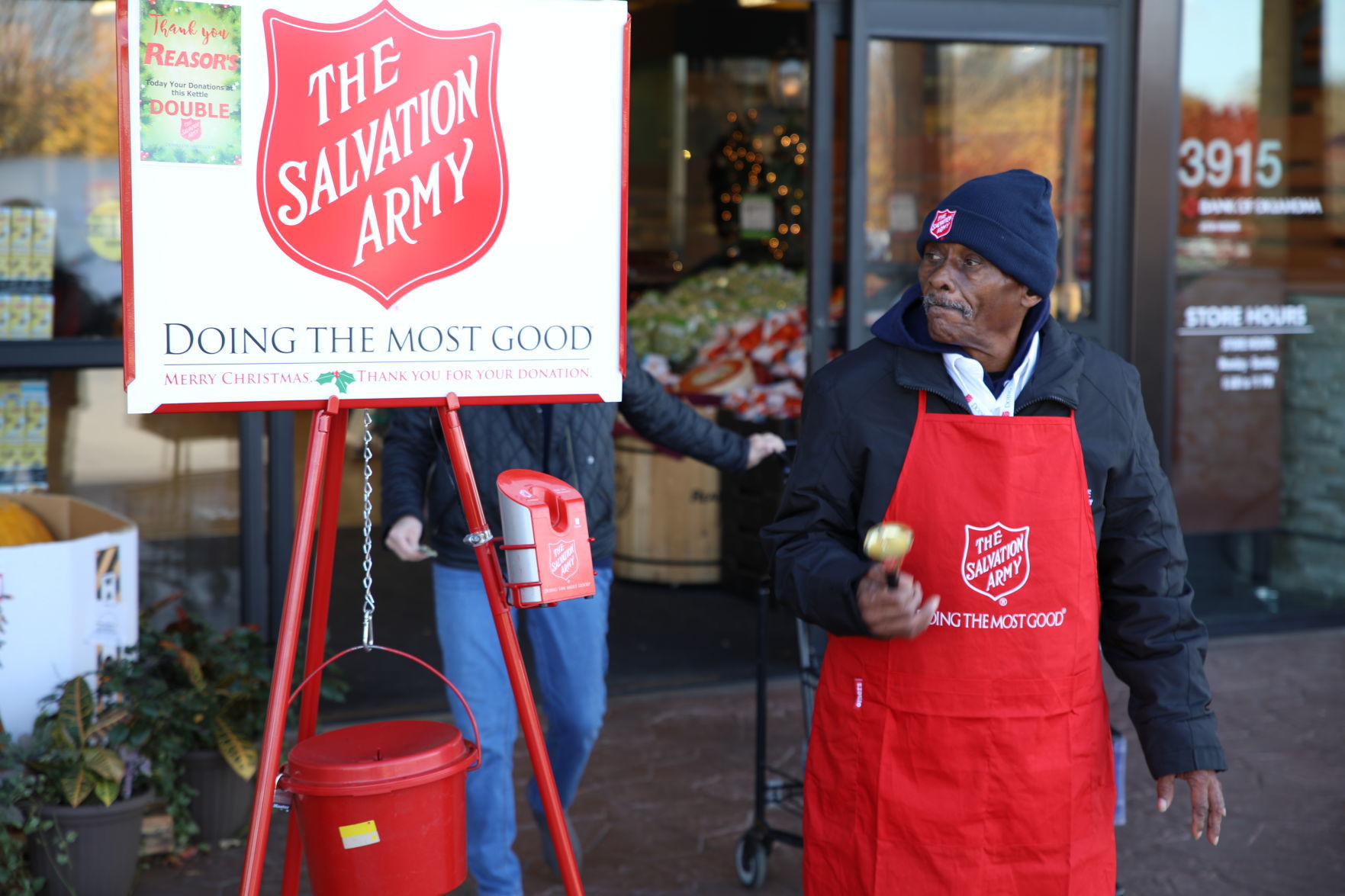 Salvation army 2024 bell ringing 2018