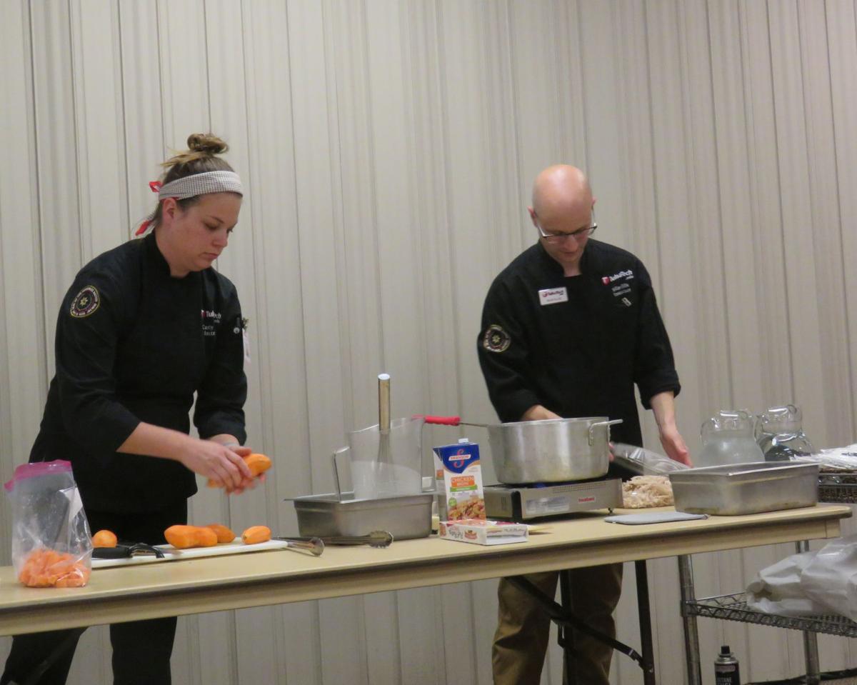 Tulsa Technology Center chef instructors demonstrate recipes at Food