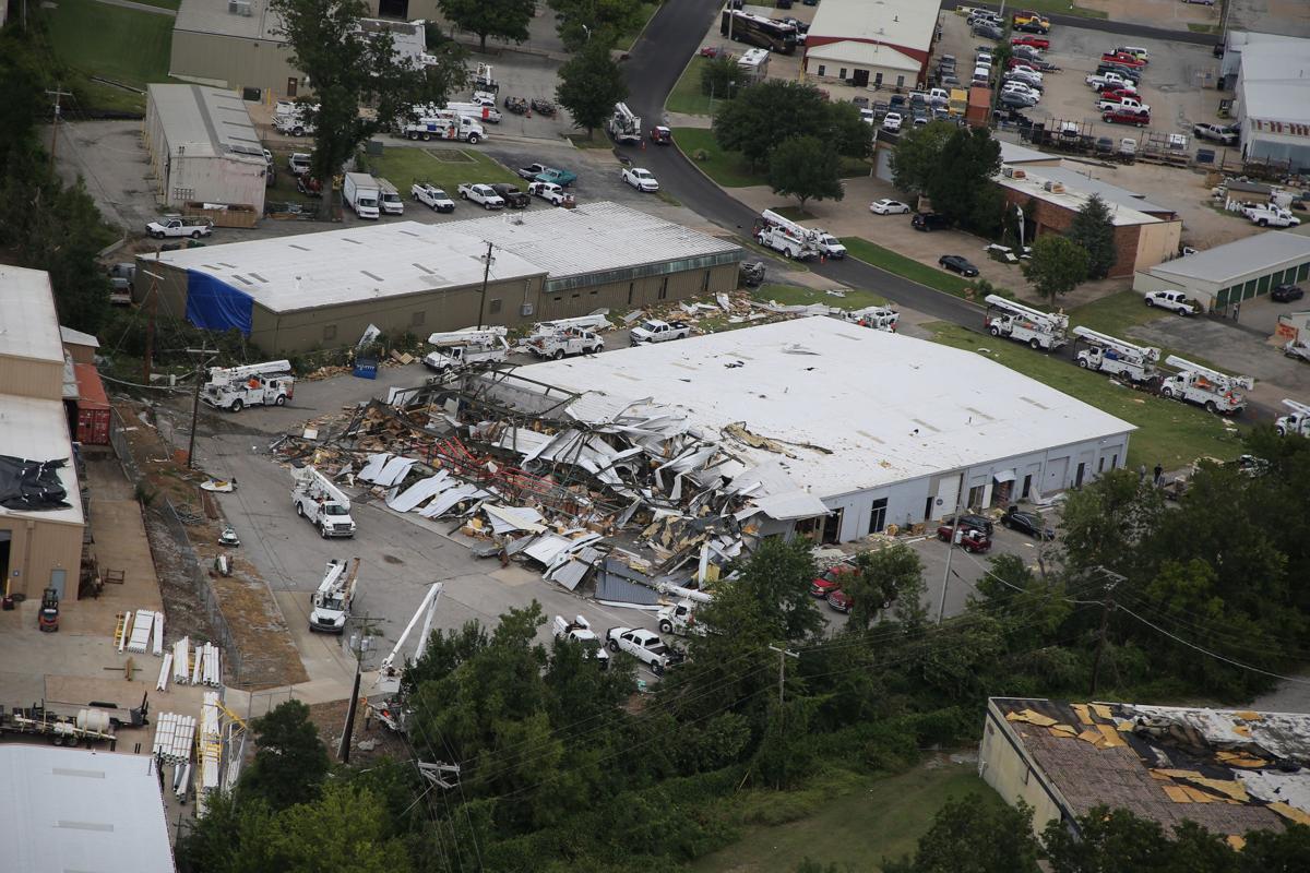 Photo gallery Aerial photos of damage from Tulsa's tornadoes