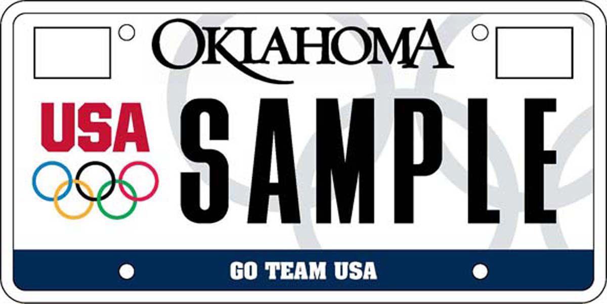 Photo Gallery Specialty plates available in Oklahoma