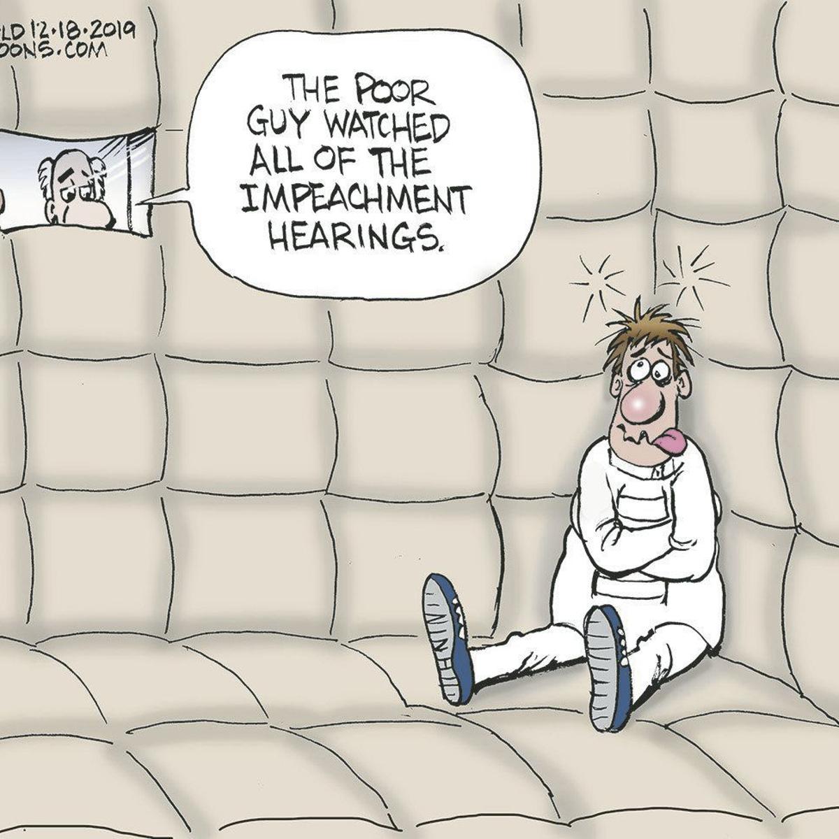 Image result for Impeachment cartoon