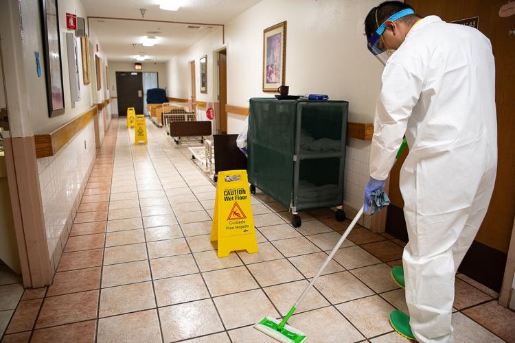 Oklahoma National Guardsmen help longterm care facilities fight