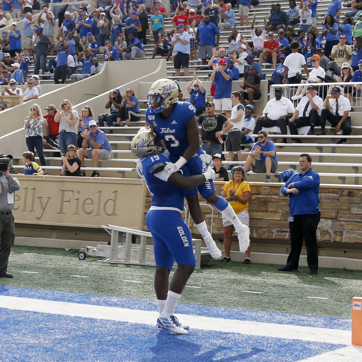 Wyoming At Tulsa Plenty Of Heroes In Tu S Thrilling Win Tu