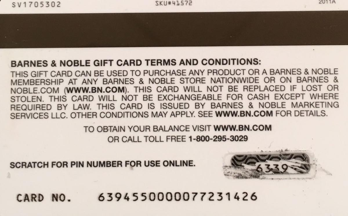 Beware Of Scams When You Buy A Gift Card Make Sure And Check The Back Here S Why Opinion Tulsaworld Com
