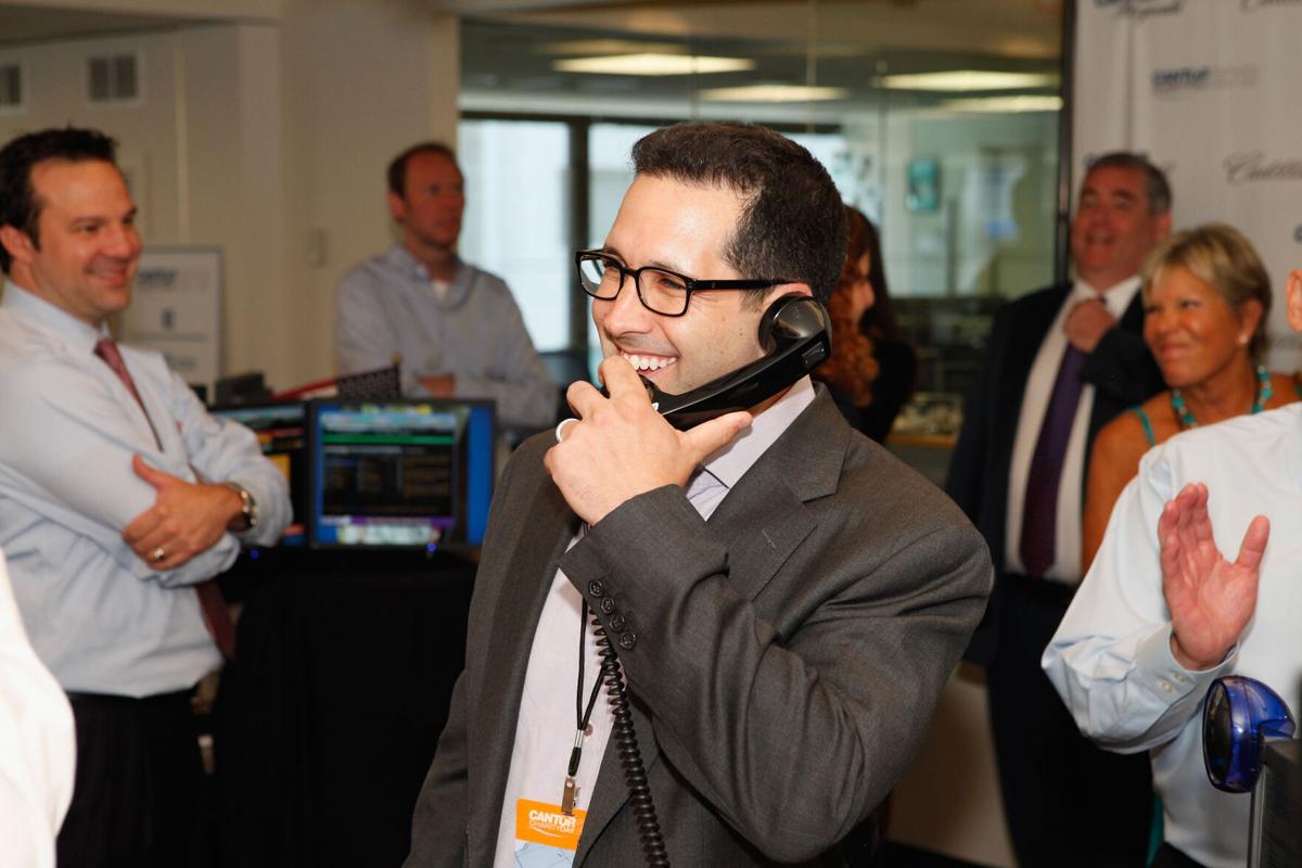 Sports media figure Adam Schefter attends the Annual Charity Day Hosted By Cantor Fitzgerald And BGC at the Cantor Fitzgerald Office on Sept. 11, 2013, in New York.
