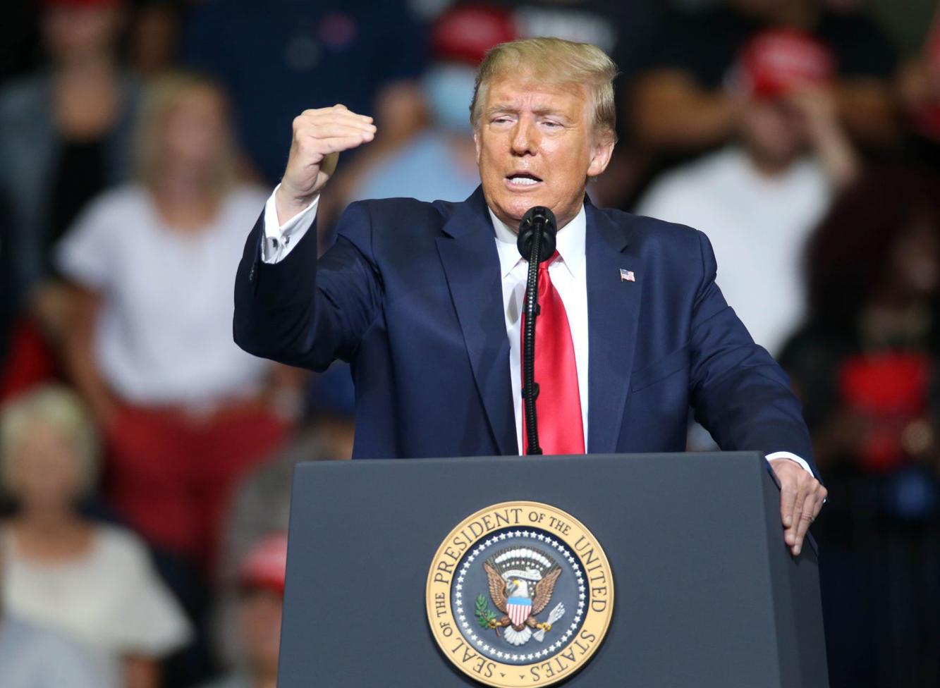 Throwback Tulsa: President Trump's campaign rally at BOK ...