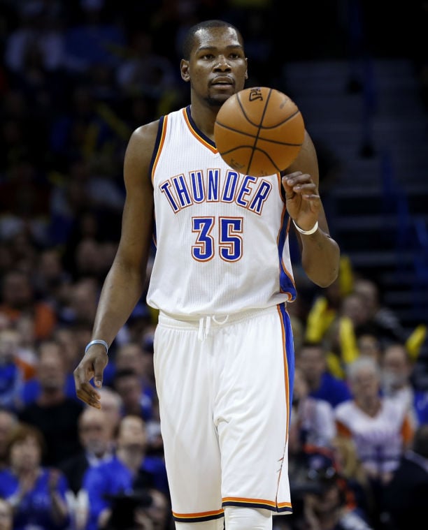 Thunder star Kevin Durant wins first MVP award