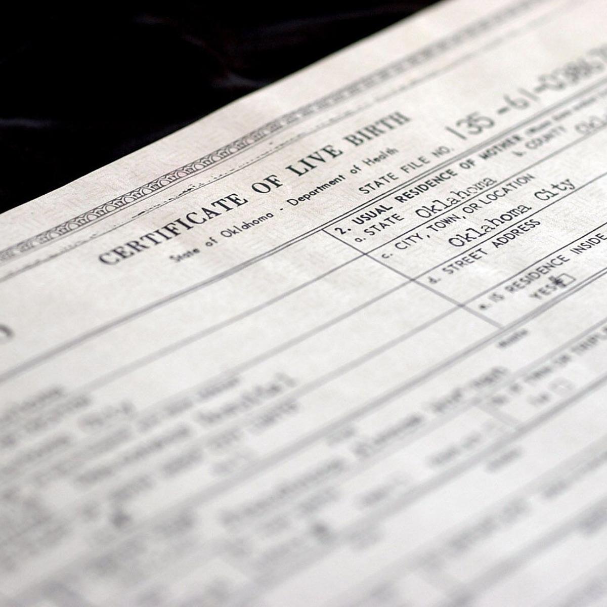 Editorial Birth Certificates Not Issued To Affirm A Religious Faith Or Way Of Life Editorial Tulsaworld Com Editorial Birth Certificates Not Issued To Affirm A Religious Faith Or Way Of Life Editorial Tulsaworld Com