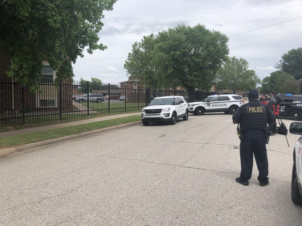 Two wounded in gunfire exchange between armed man, police at Tulsa