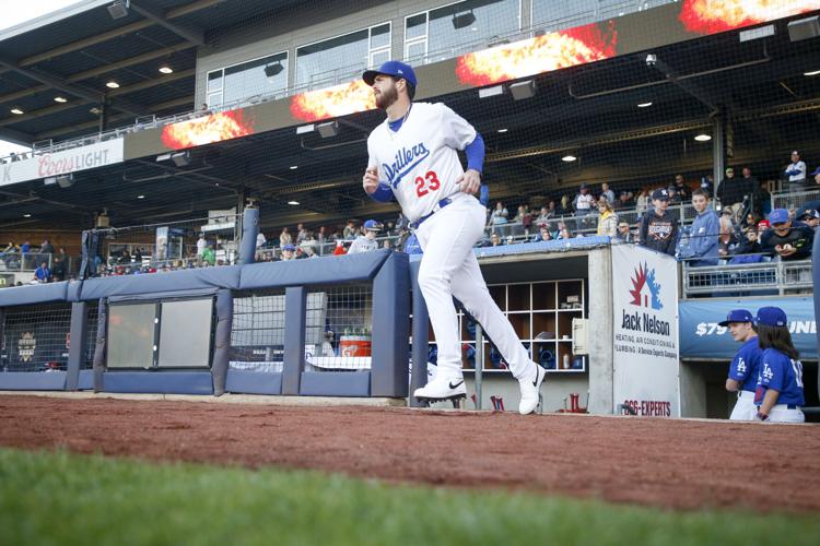 Tulsa Drillers Script Blue Alternate Jersey