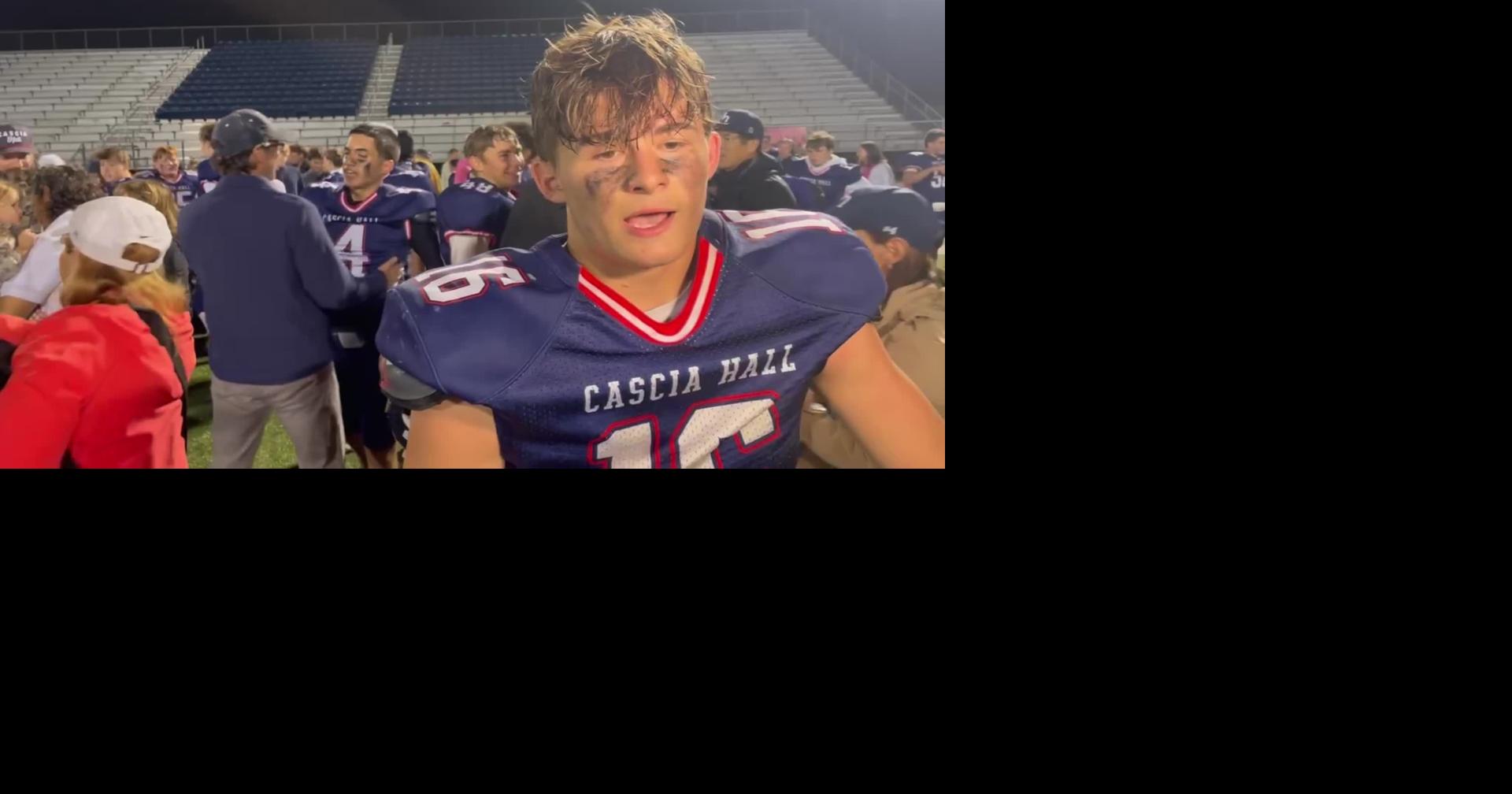 Cascia Hall's Dason McBride, coach Joe Medina analyze 28-14 win over Kiefer