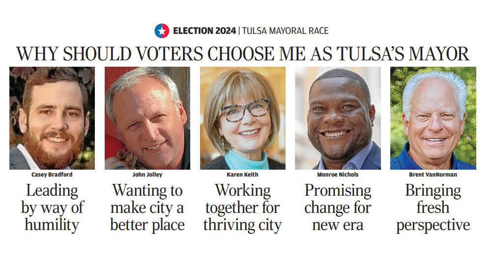 Tulsa mayoral candidates' final pitches: Election is Aug. 27