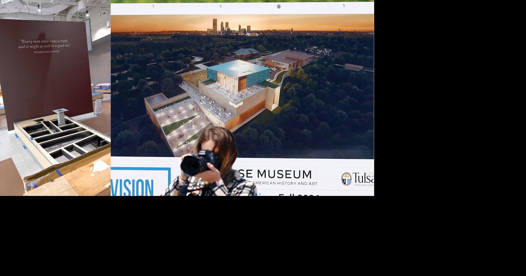 Gilcrease Museum officials offer look at new gallery spaces in final months ahead of reopening