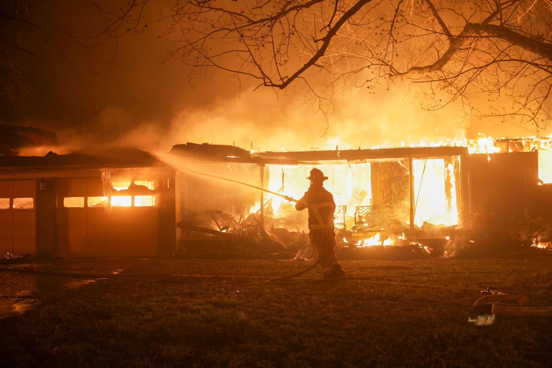 Photos: Wildfires Friday in Mannford