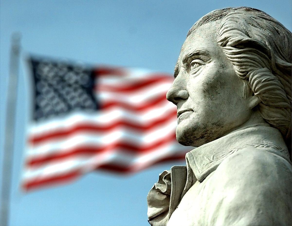 PATRIOTIC WIND FEATURE