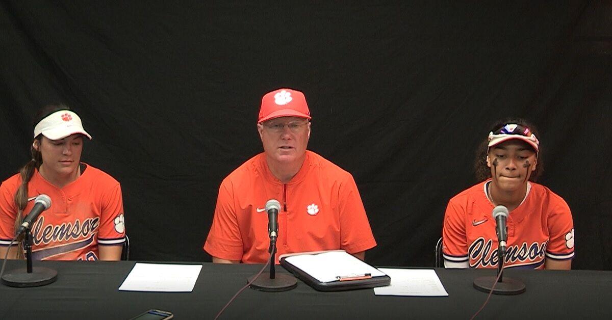 Clemson softball coach John Rittman: 'Hats off to Oklahoma State. Great  team, tough pitching staff, great crowd, great environment.'