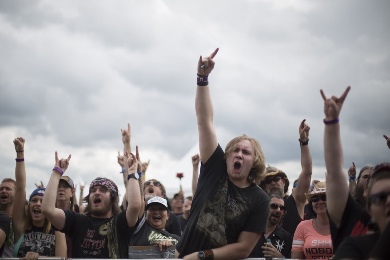 Rocklahoma brings thousands of hard rock fans back to field near Pryor