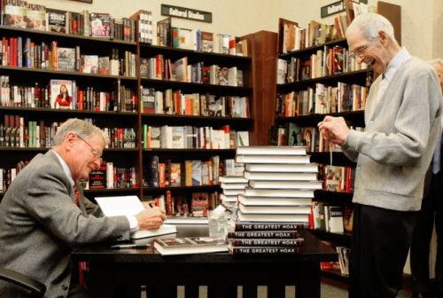 Inhofe Signs Greatest Hoax Book At Tulsa Barnes Noble