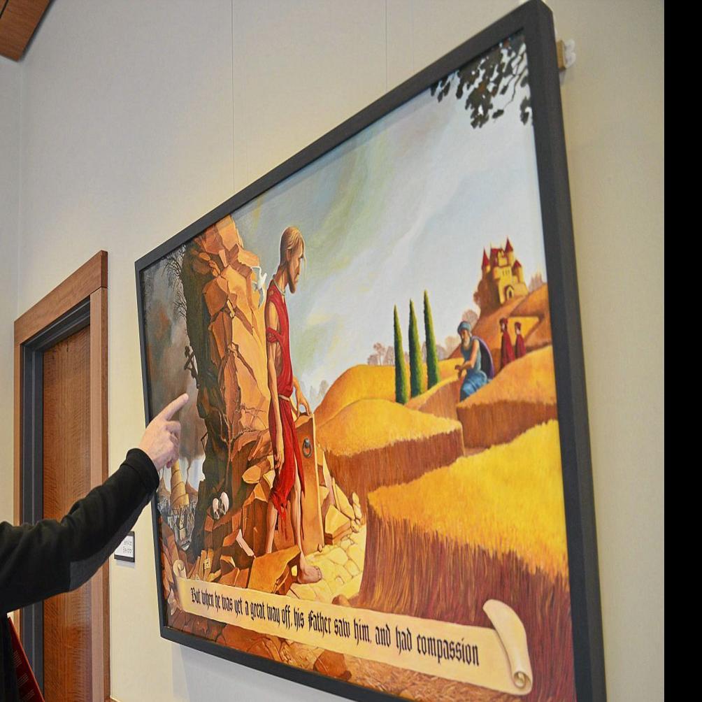 Visiting Tulsa Lenten Art Display Focuses On Jesus Parable Of