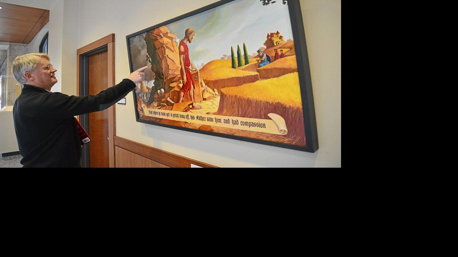 Visiting Tulsa Lenten Art Display Focuses On Jesus Parable Of
