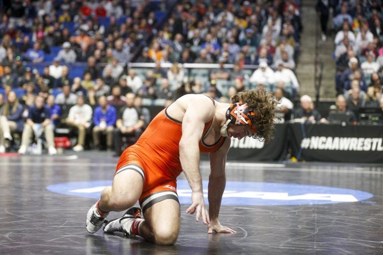 College notes: Led by three All-Americans, UM wrestling pins down fifth  place at NCAAs
