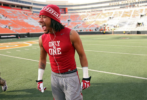 zack sanchez sets ou record during west virginia game ousportsextra tulsaworld com