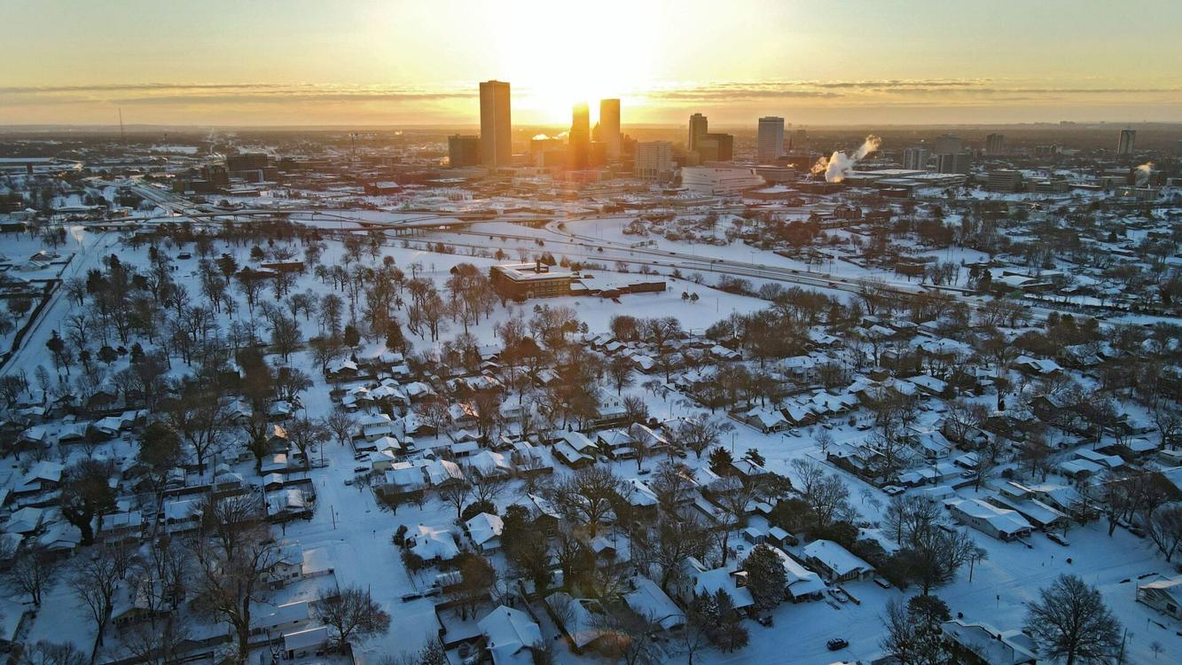 Throwback Tulsa Winter storm drops 7.5 inches around area two years