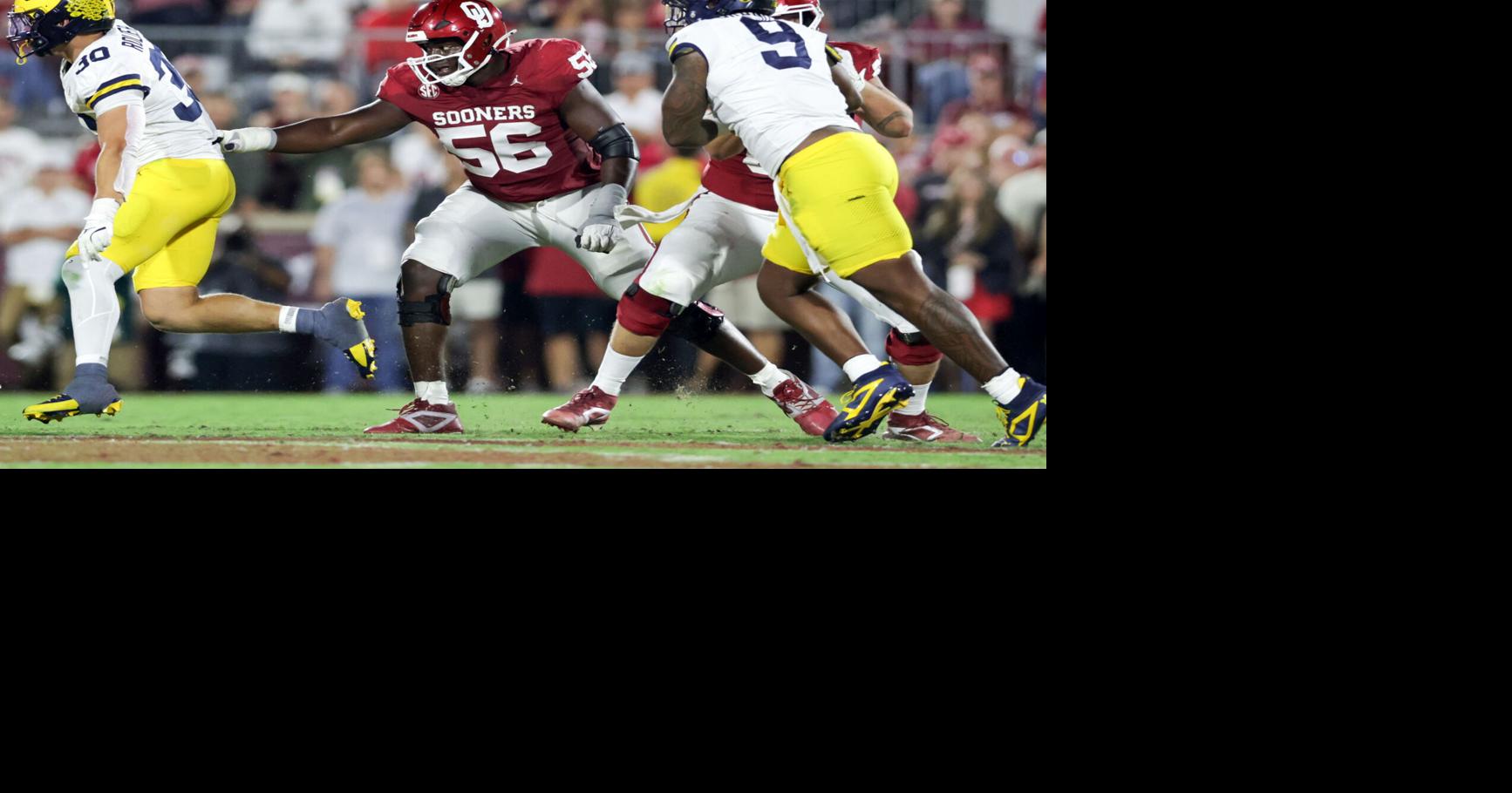 Coverage image for: Michael Fasusi chases 'being better in every single thing' ahead of 2nd season with OU football
