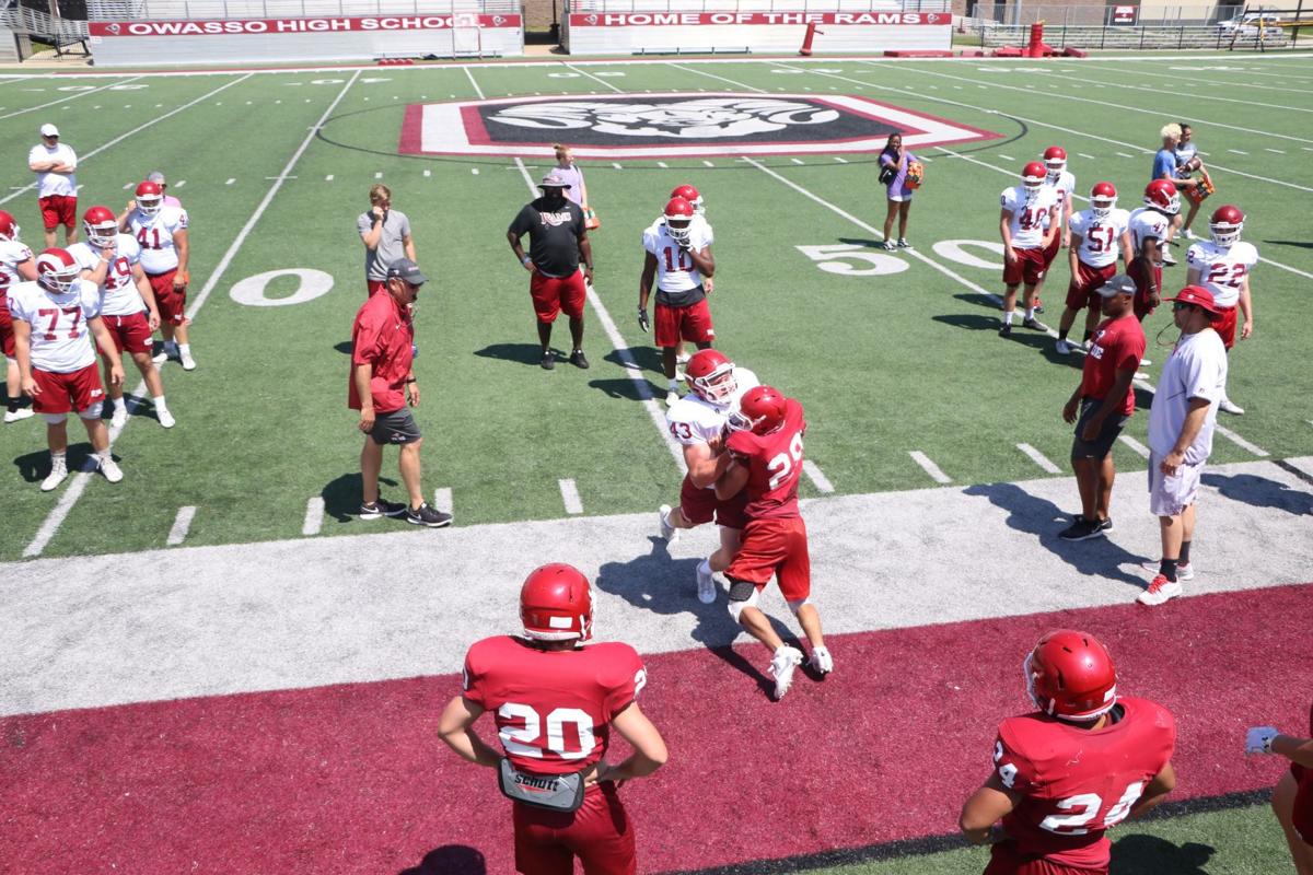 Owasso Football Gets To Work On Blankenship S First Day Of