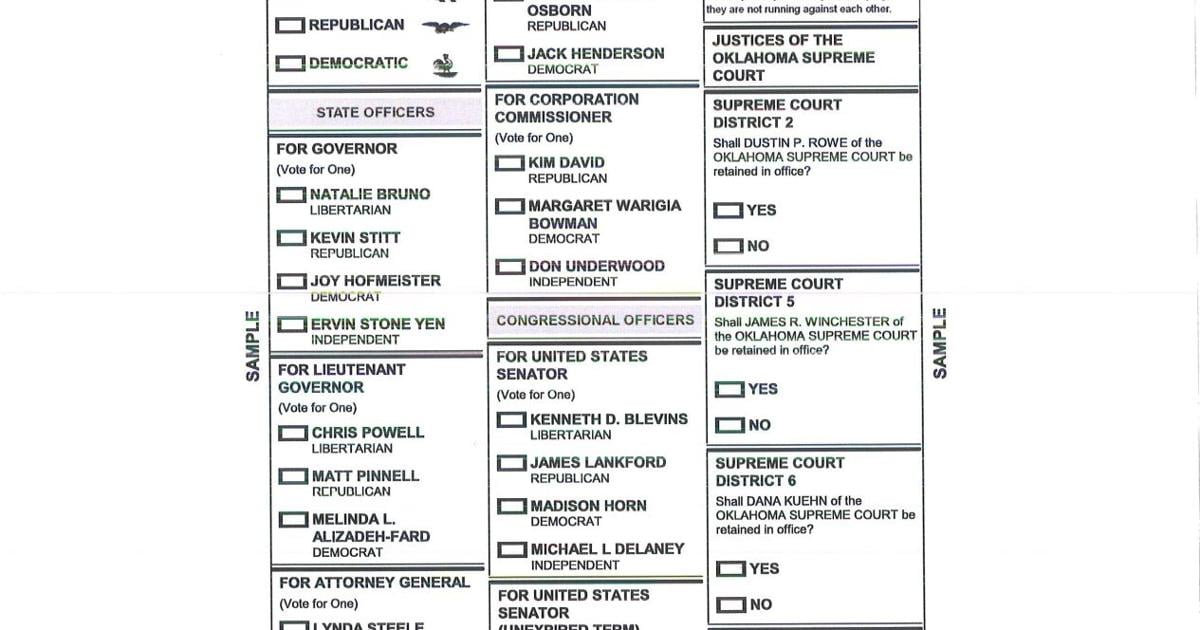 wagoner county sample ballot 2 wagoner county sample ballot 2