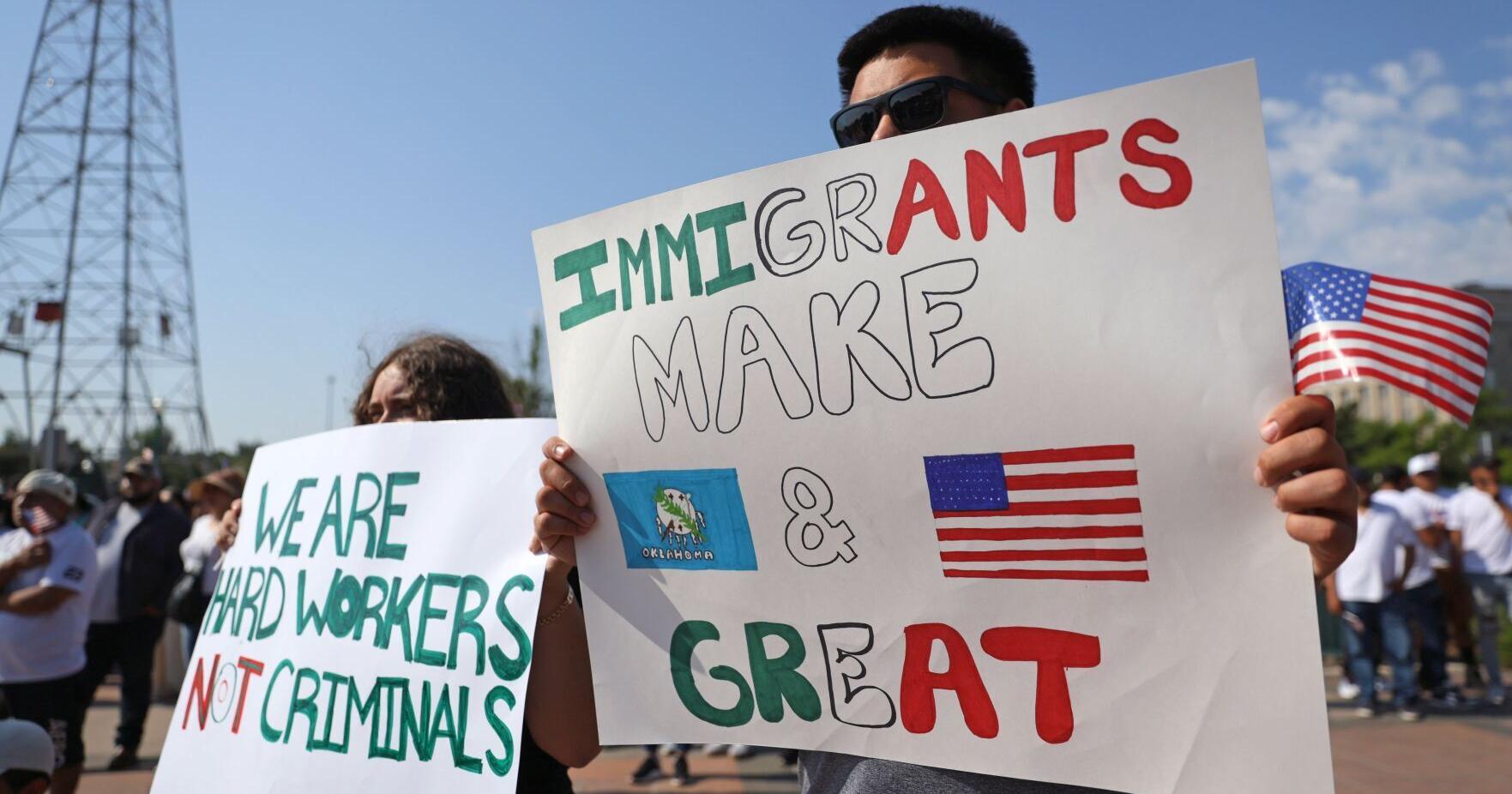 Oklahoma law targeting undocumented immigrants draws lawsuit - Vimarsana News