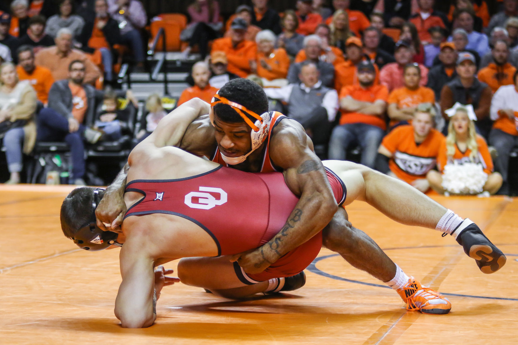 Photo Gallery: Oklahoma State Dominates Oklahoma In Bedlam Wrestling ...