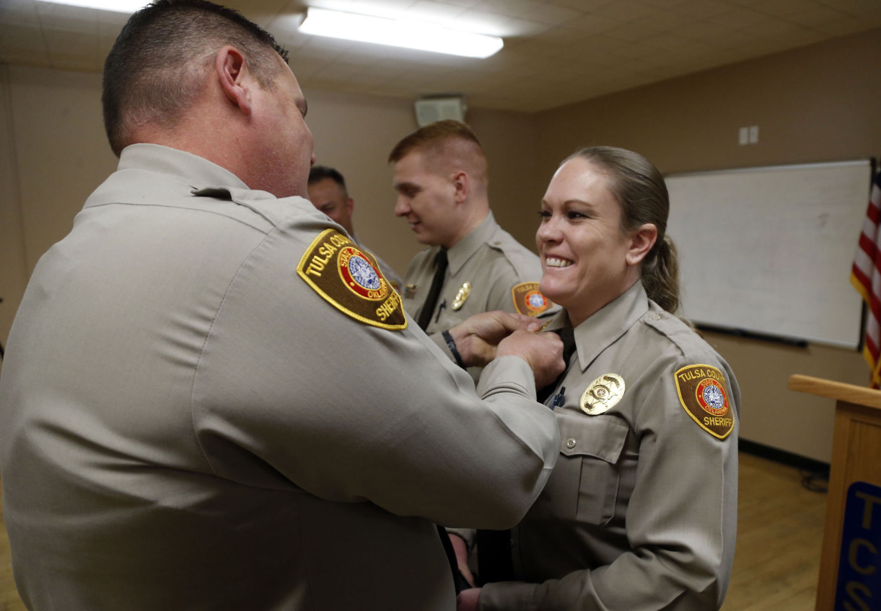 New Deputy Candidates Sworn In From Within Tulsa County Sheriff's ...