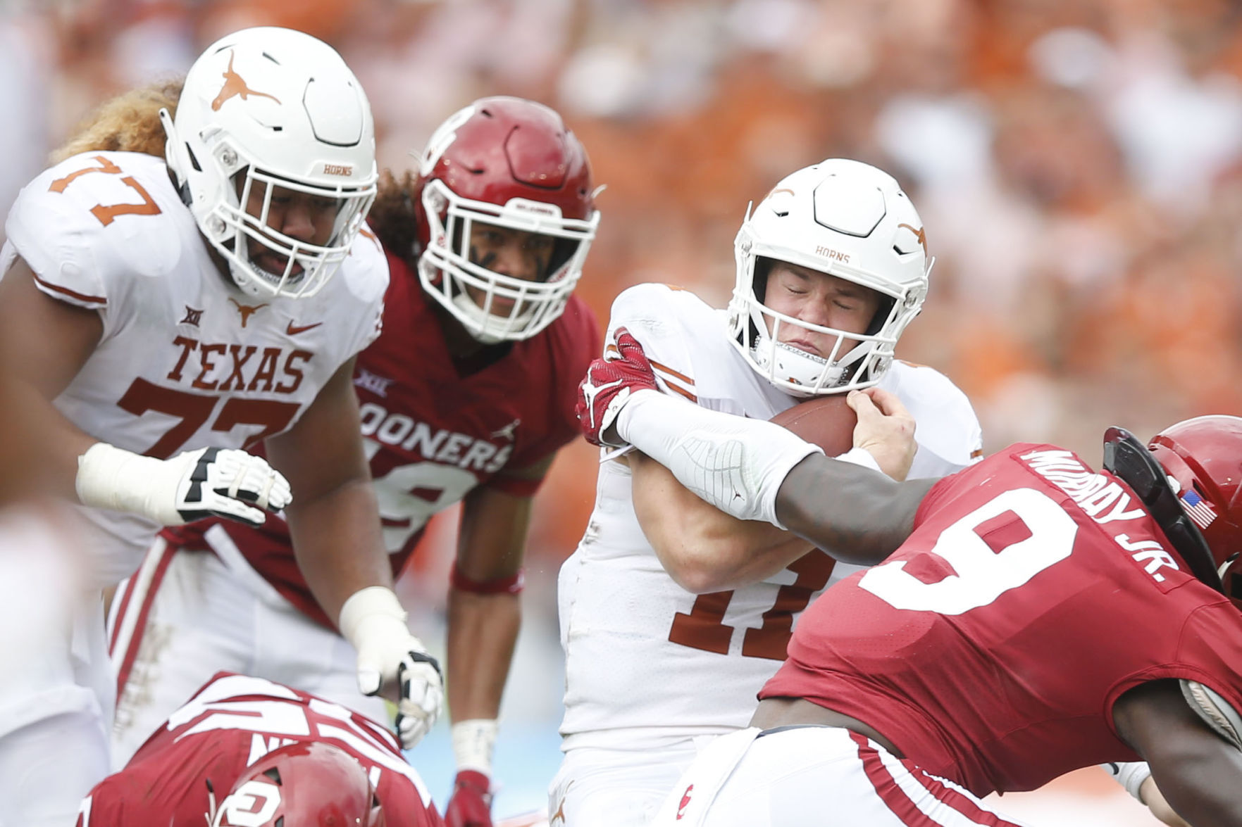 No. 19 Texas Vs. No. 7 Oklahoma: Longhorns Win On Late Field Goal After ...