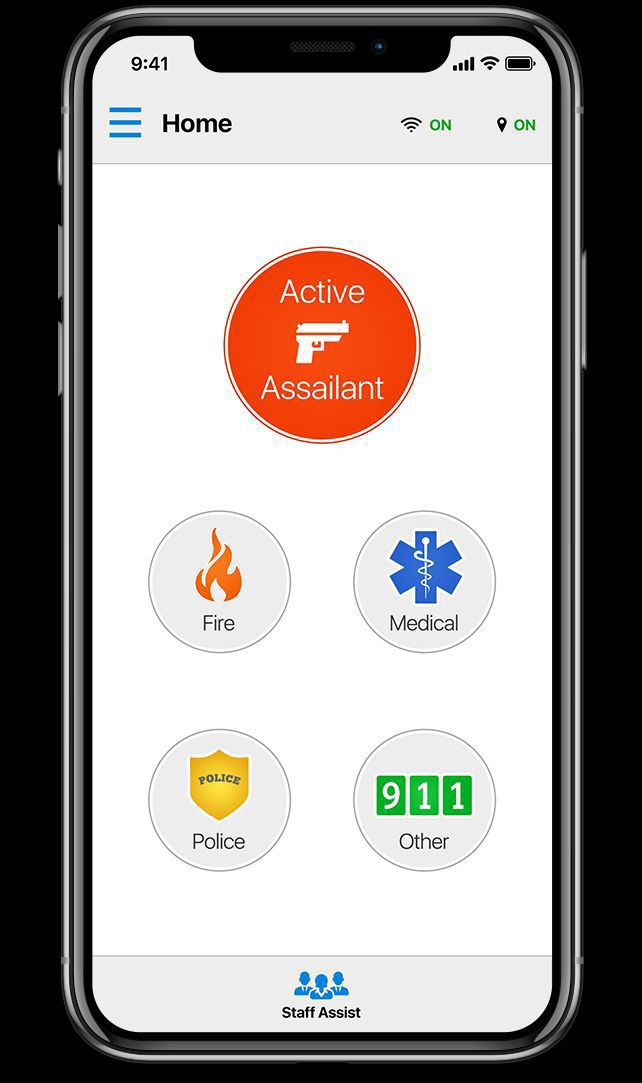 panic button app and mass notificarion