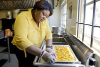 If you time the visit right, you’ll be greeted by a rich peach scent.