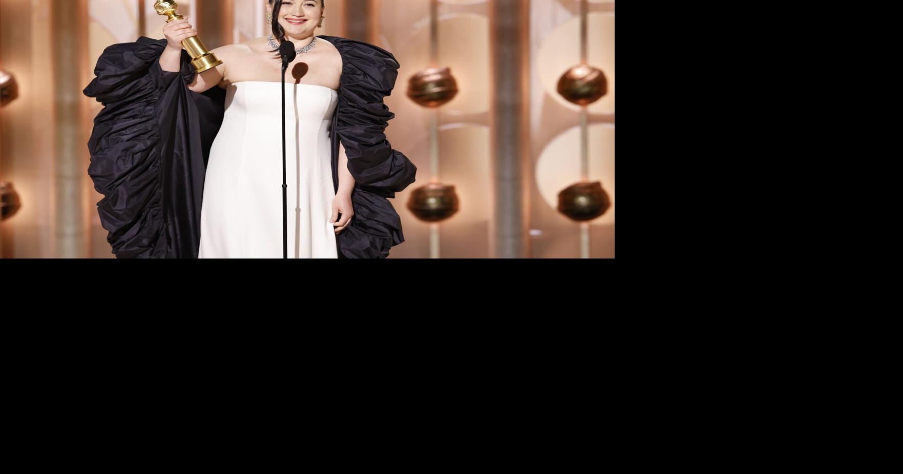 Lily Gladstone wins Golden Globe Award